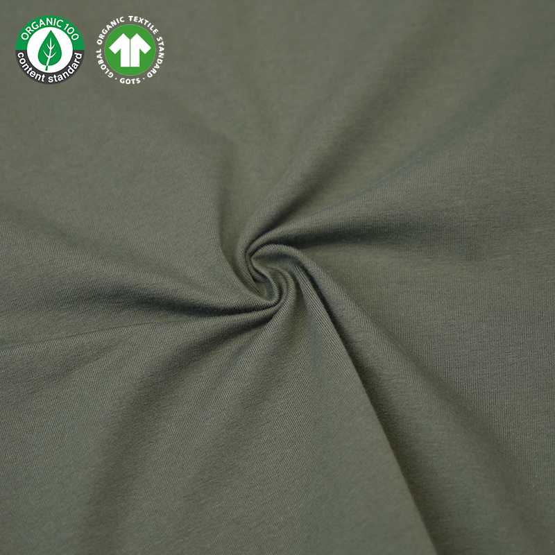 Organski pamučni spandex dres tkanina